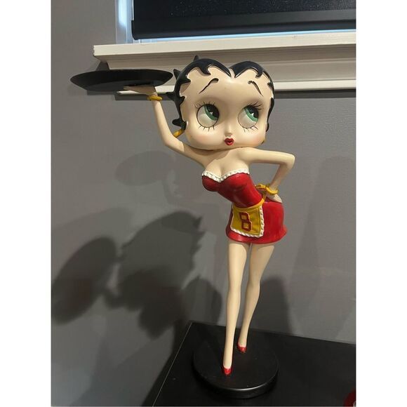 Rare betty boop diner waitress 2002 by king features - Picture 1 of 13